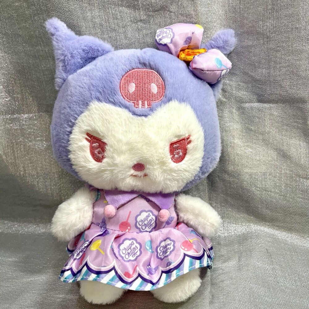 SANRIO Kuromi Chupa Chups Plush My Melody Hello Kitty Plush